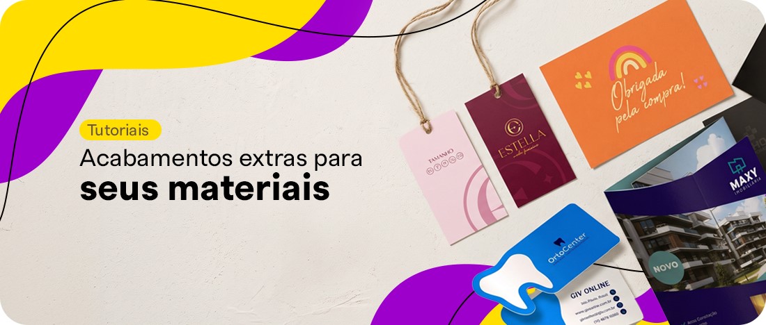Acabamentos extras para seus materiais é na GIV Online Acabamentos extras para seus materiais é na GIV Online