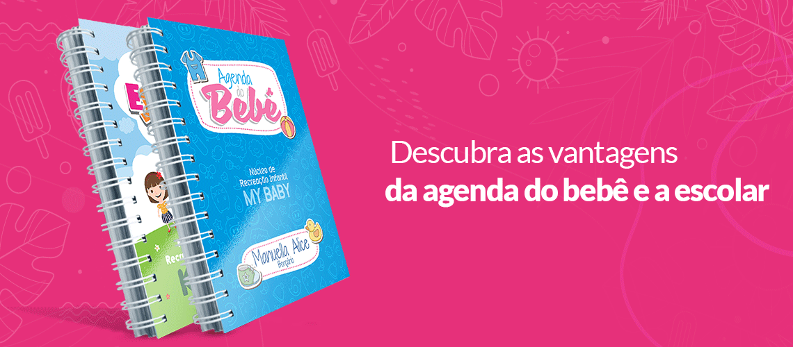 Agenda do bebê ou agenda escolar? Escolha a ideal para a volta às aulas! Agenda do bebê ou agenda escolar? Escolha a ideal para a volta às aulas!