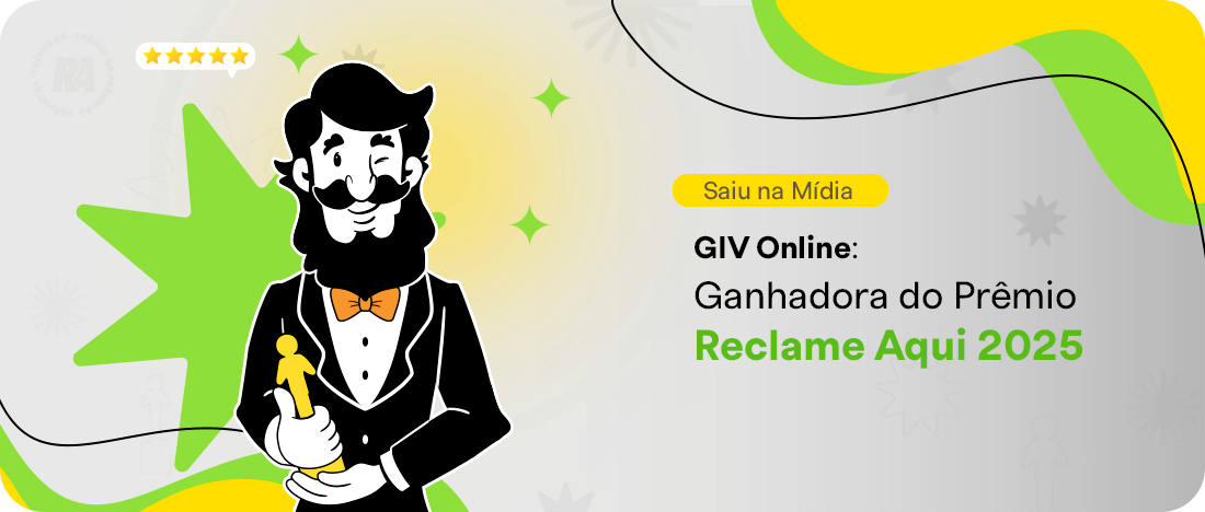 GIV Online: A Grande Vencedora do Prêmio Reclame Aqui 2025 GIV Online: A Grande Vencedora do Prêmio Reclame Aqui 2025