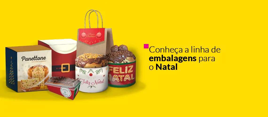 Natal: conheça as embalagens para panetone da GIV