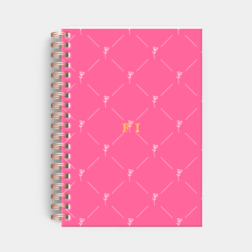 Agenda Premium Semanal Traços Florais