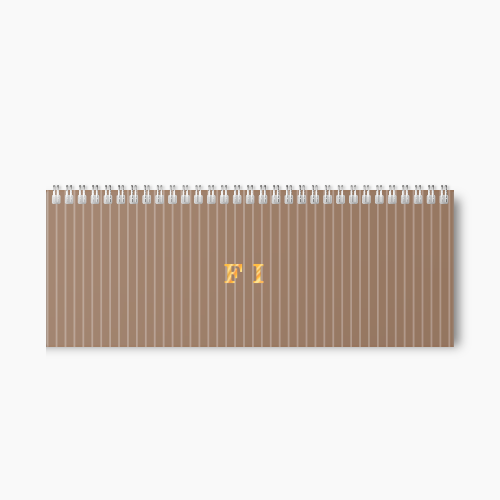 Agenda Premium Teclado Executivo Camurça