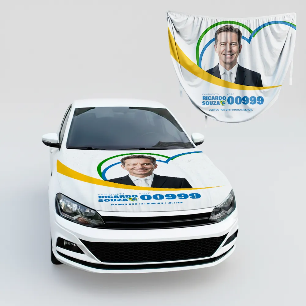Bandeira para Capô de Carro
