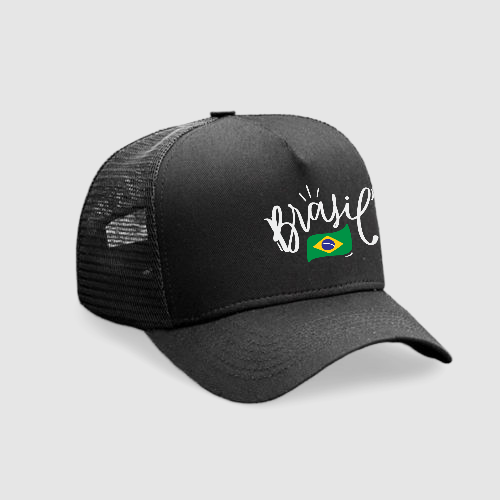 Boné Aba Curva Trucker Personalizado