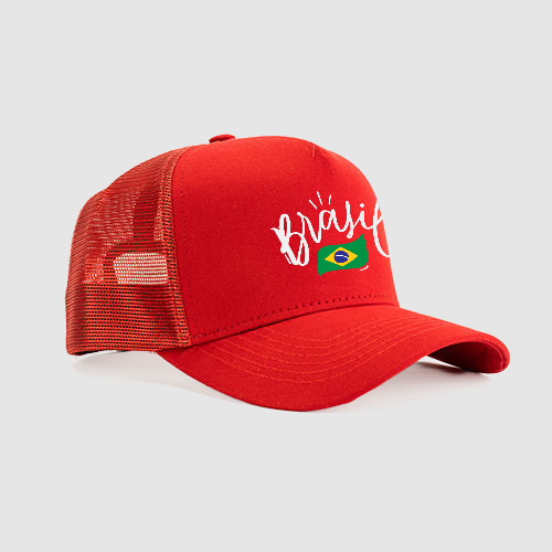 Boné Aba Curva Trucker Personalizado