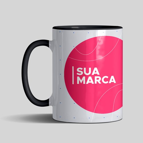 Caneca Interior e Alça Preta