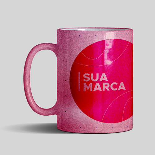 Caneca Perolada Pink