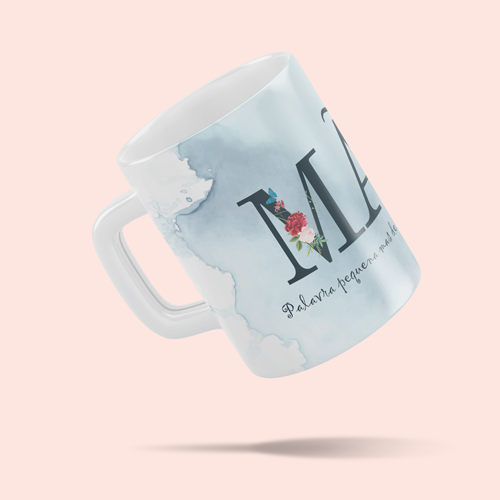 Caneca Personalizada Dia das Mães Modelo 3