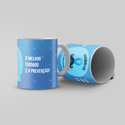 Caneca Personalizada Novembro Azul
