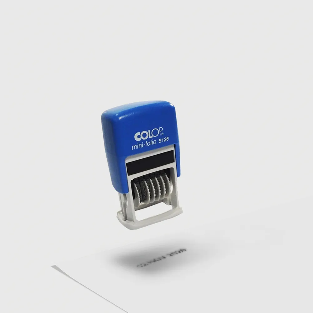 Carimbo Colop Mini Datador S126