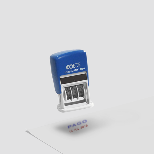 Carimbo Colop Mini Datador S160