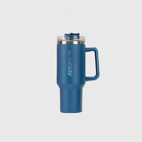 Copo Quencher Térmico 1000ml com Tampa e Canudo