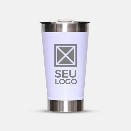 Copo Térmico 500ml com Tampa e Abridor