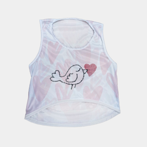 Regata Cropped Personalizada Feminino