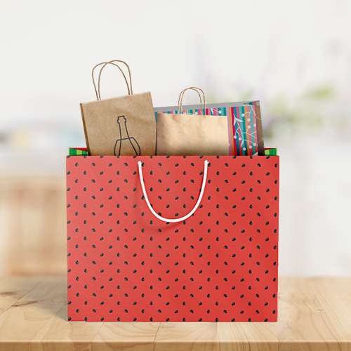 Kit de Amostra Sacolas em Papel