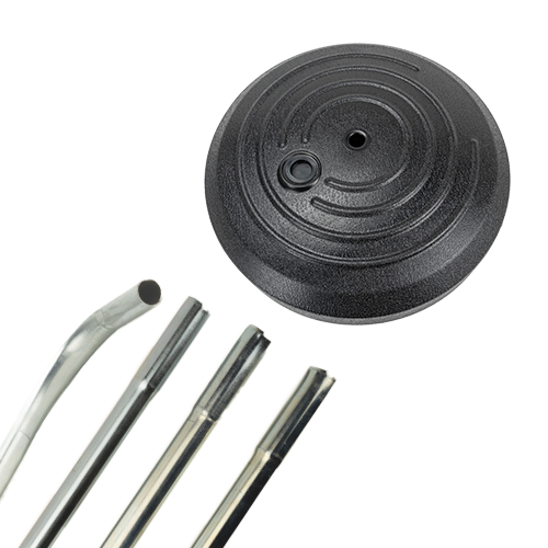 Kit para Wind Banner Base e Haste Tubular Retangular P