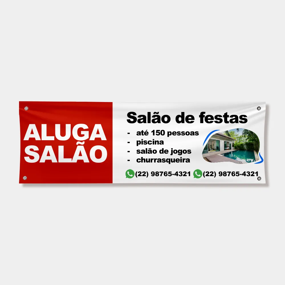 Painel em Lona Personalizado cm²