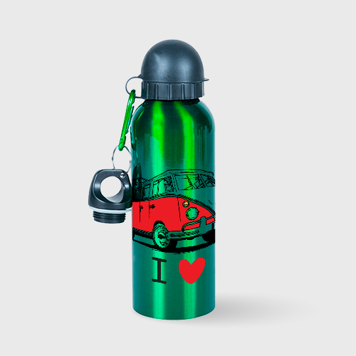 Squeeze com Bico e Mosquetão 500ml