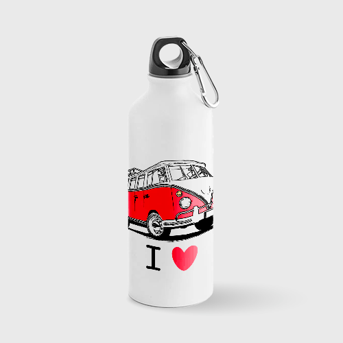 Squeeze Garrafa Mosquetão 600ml