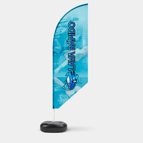 Wind Banner Completo para Piso M - Modelo Ângulo