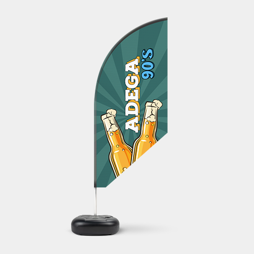 Wind Banner Completo para Piso P - Modelo Ângulo