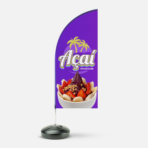 Wind Banner Completo para Piso P - Modelo Faca