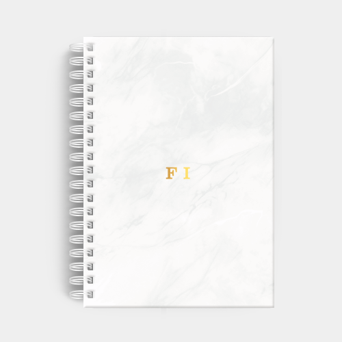 Agenda Premium Planner Mármore Branco
