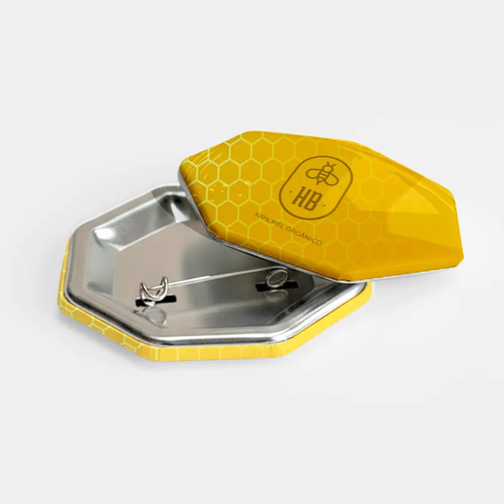 Botton Octogonal