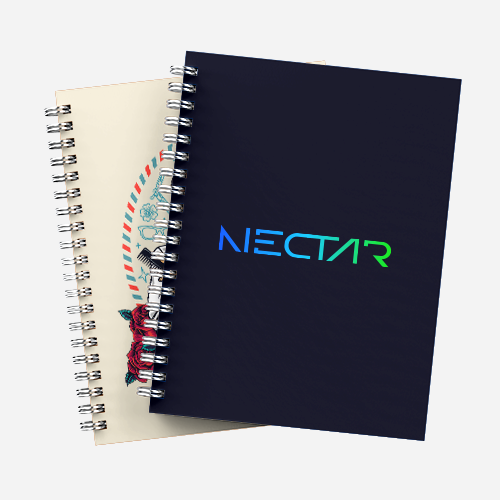 Caderno Capa Dura Com Pautas 96fls