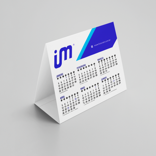 Calendário de Mesa Mini