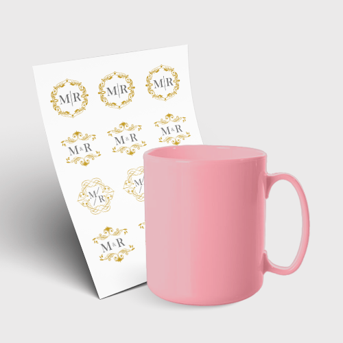 Caneca Transfer 400ml e 1 Folha A3 DTF-UV