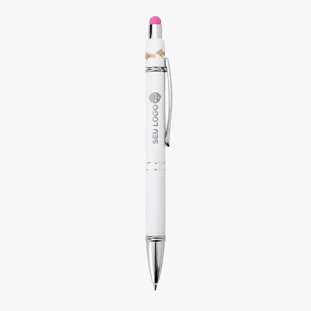 Caneta Metal Touch Colorido Antiestresse