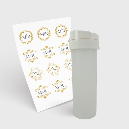 Garrafa Eco World 480ml e 1 Folha A3 DTF-UV