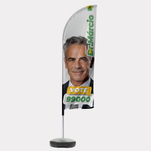 Wind Banner Completo para Piso M - Modelo Faca