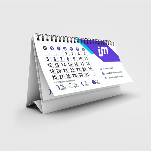 Calendário de Mesa