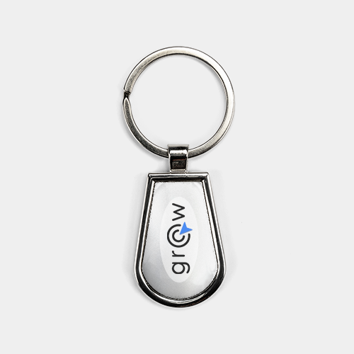 Chaveiro de Metal Gota
