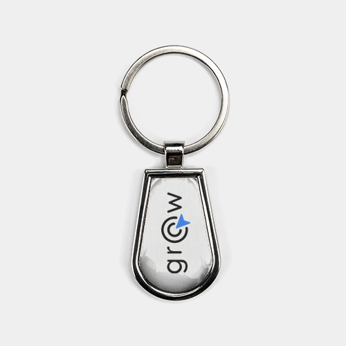Chaveiro de Metal Gota