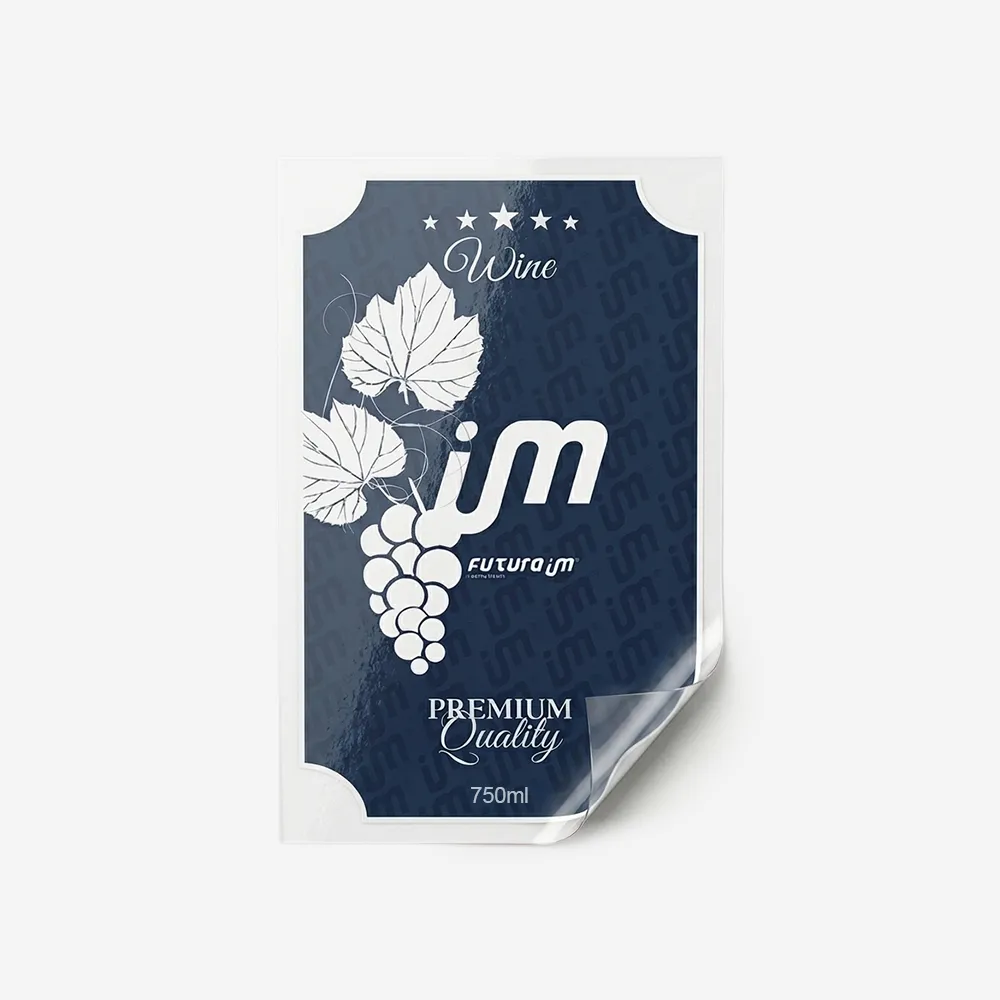 Rótulo para Garrafa de Vinho
