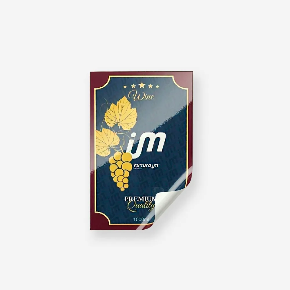 Rótulo para Garrafa de Vinho