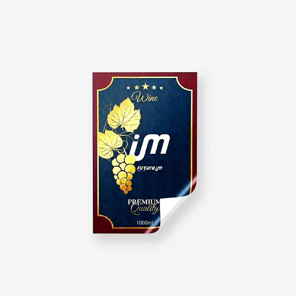 Rótulo para Garrafa de Vinho
