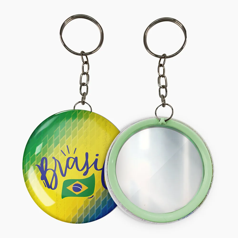 Botton Chaveiro Espelho