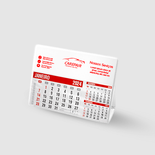 Calendário de Mesa 2025