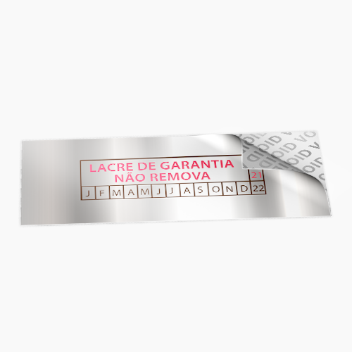Etiqueta Lacre de Garantia VOID