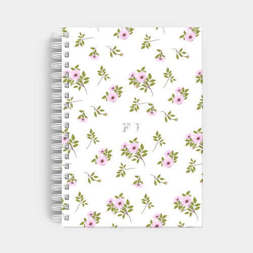 Agenda Premium Planner Branco Floral