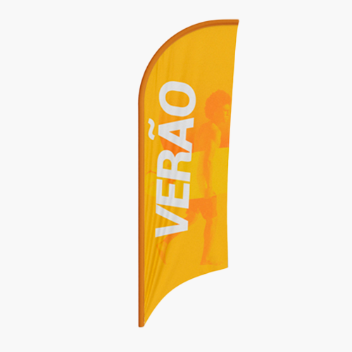 Wind Banner Tecido G - Modelo Vela