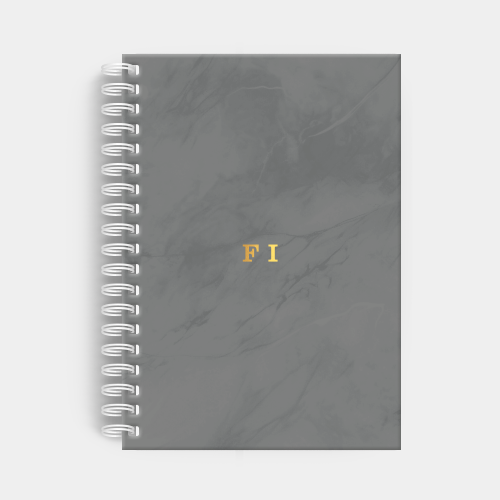 Agenda Premium Diária Ceramic Cinza