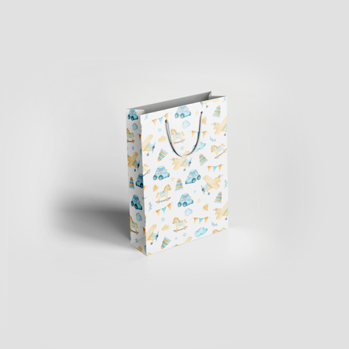 Sacola de Papel a Pronta Entrega Infantil