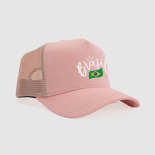 Boné Aba Curva Trucker Personalizado