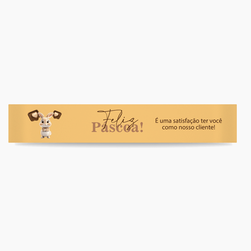 Cinta para Páscoa
