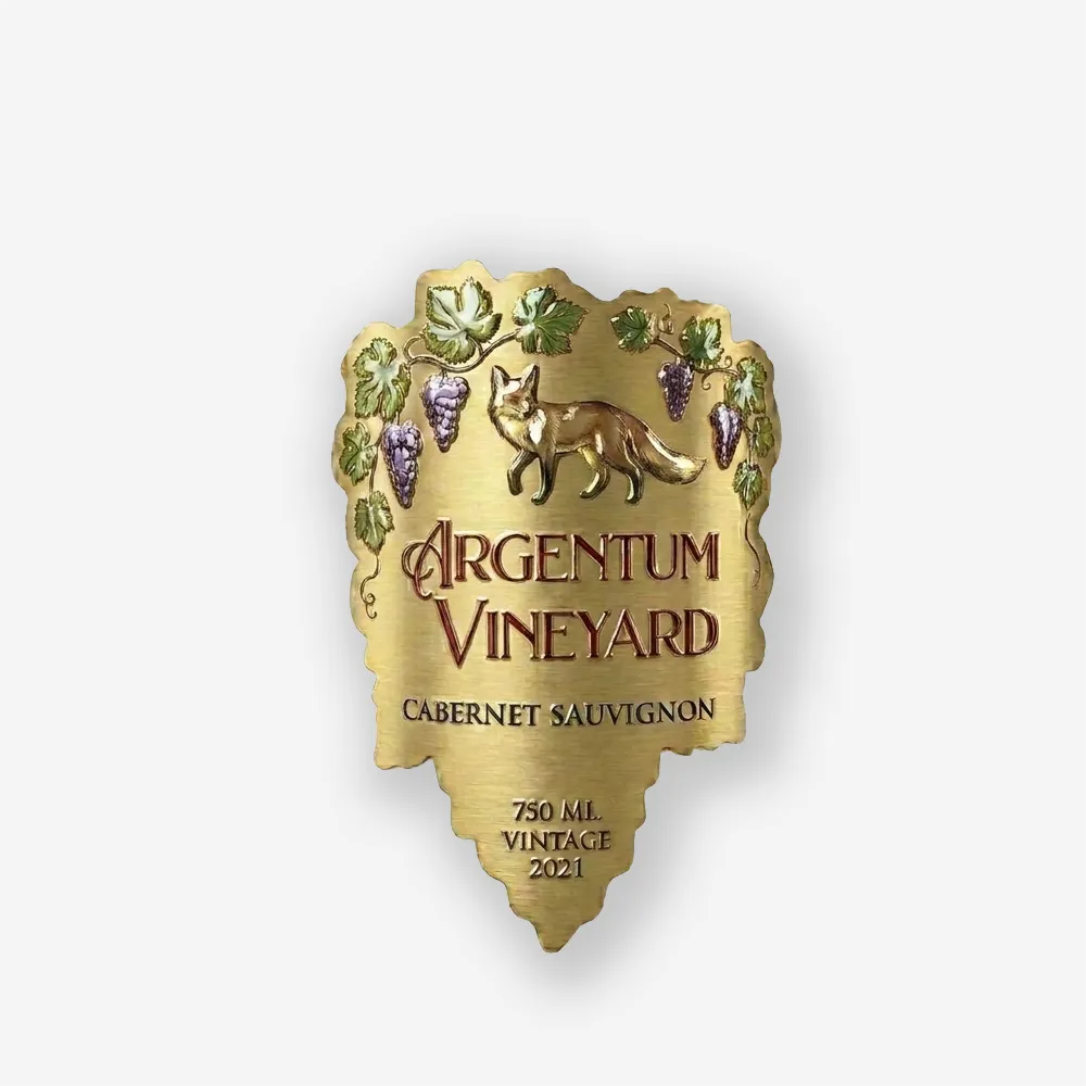 Rótulo para Garrafa de Vinho 750ml